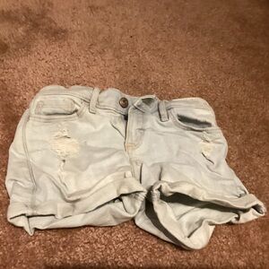 Abercrombie Kids Light Blue Jean Shorts